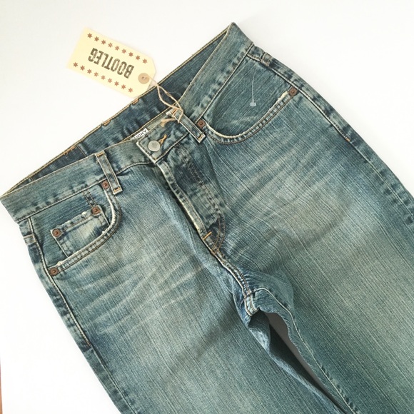 new ☮︎︎ OG Lucky Jeans #181 ☮︎︎ Bootleg Button Fly - Picture 8 of 13